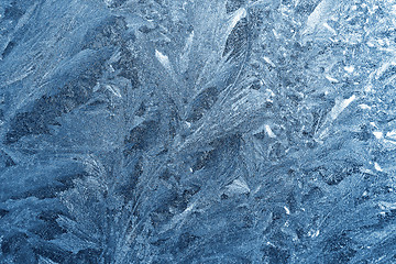 Image showing Frost on glass