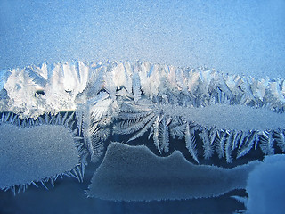 Image showing frosty natural pattern 