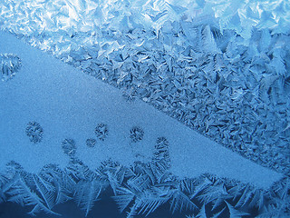 Image showing frozen glass