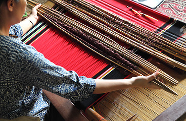 Image showing traditional malaysian loom