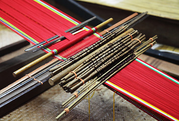 Image showing traditional malaysian loom