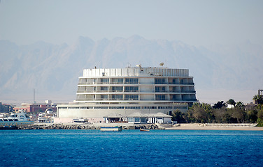 Image showing Red Sea hotel