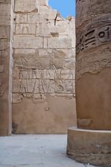 Image showing Columns in Karnak