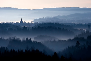 Image showing The blue hour