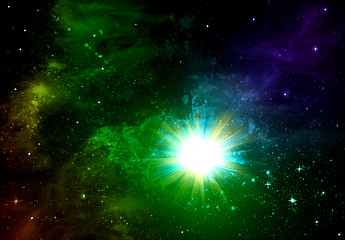 Image showing space sky