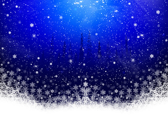 Image showing Christmas decoration background