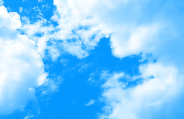 Image showing sunny sky background