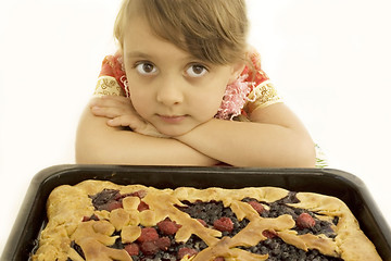 Image showing Pie for a daughter