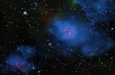 Image showing Stars in deep space