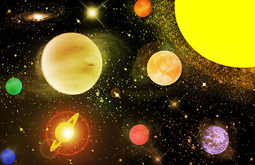 Image showing Solar system
