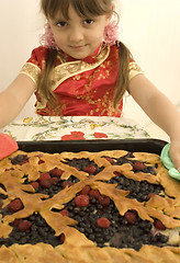 Image showing Big pie