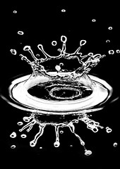 Image showing Water splash