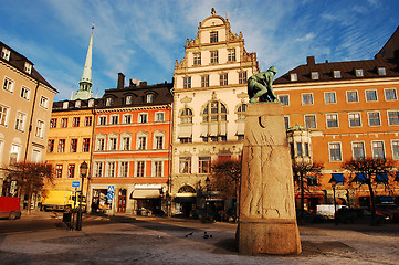 Image showing Kornhamnstorg square in Sockholm