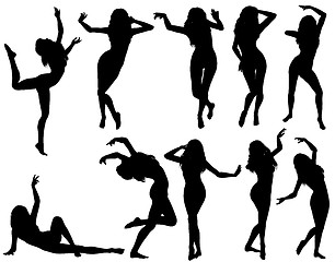 Image showing Collect dancing silhouettes