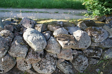 Image showing Stone wall