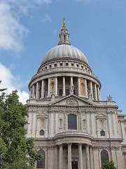 Image showing St Paul Cathedral, London