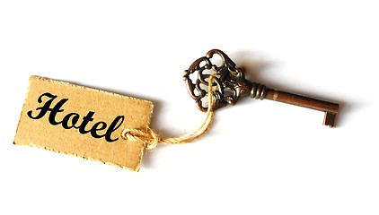 Image showing hotel key