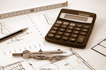 Image showing planning a now home