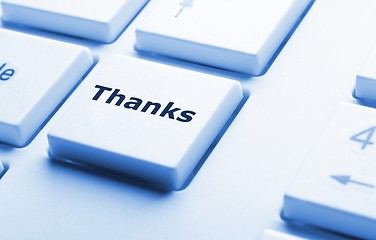 Image showing thanks