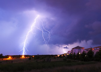 Image showing lightning