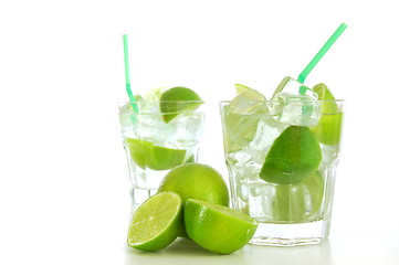 Image showing green cocktail