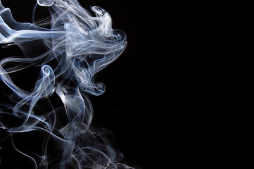 Image showing abstract smoke background