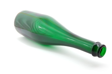 Image showing isolated bottle wine