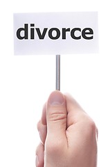 Image showing divorce