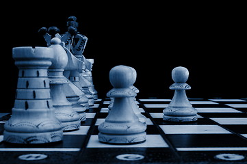 Image showing chess conflict