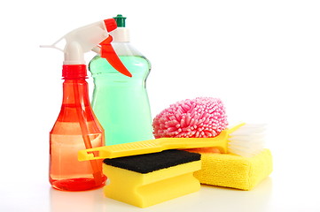 Image showing cleaning supplies