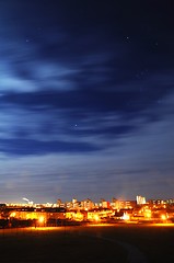 Image showing city and sky at night