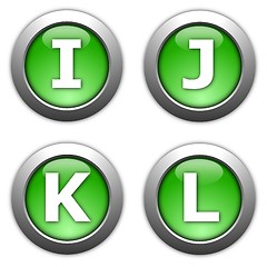 Image showing internet button alphabet 