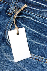 Image showing blank price tag