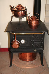 Image showing Traditional kitchen stove