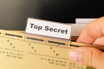 Image showing top secret