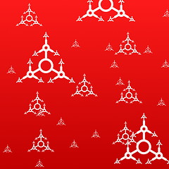 Image showing red xmas background