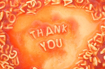 Image showing thank you