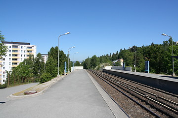 Image showing Skøyenåsen Metro station