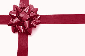 Image showing Christmas Gift with ribbon