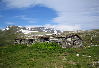 Image showing Stonecabin in Jotunheimen