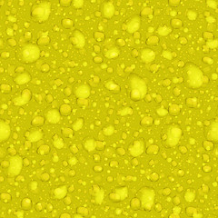 Image showing Spray on yellow background - abstract seamless texture