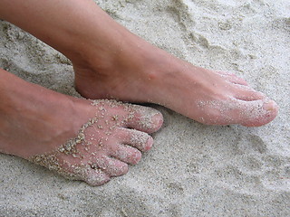 Image showing Feet