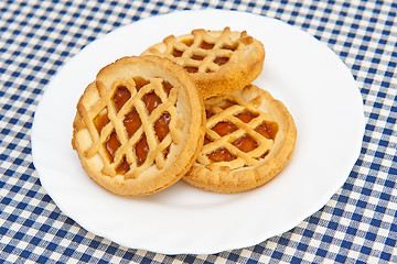 Image showing Tartlet with jam