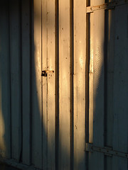 Image showing Wood door