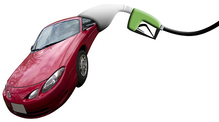 Image showing Car Eating Pump