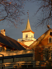 Image showing Tower of Frogner Farm in Oslo