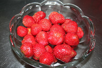 Image showing Strawberries