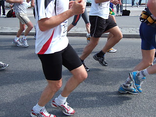 Image showing Running Stockholm marathon