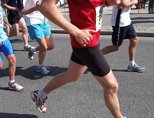 Image showing Running Stockholm marathon