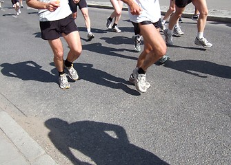 Image showing Running Stockholm marathon